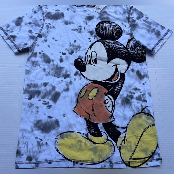 Disney Other - Disney Mickey Mouse Kids T-Shirt - Black, White, Yellow, and Orange
